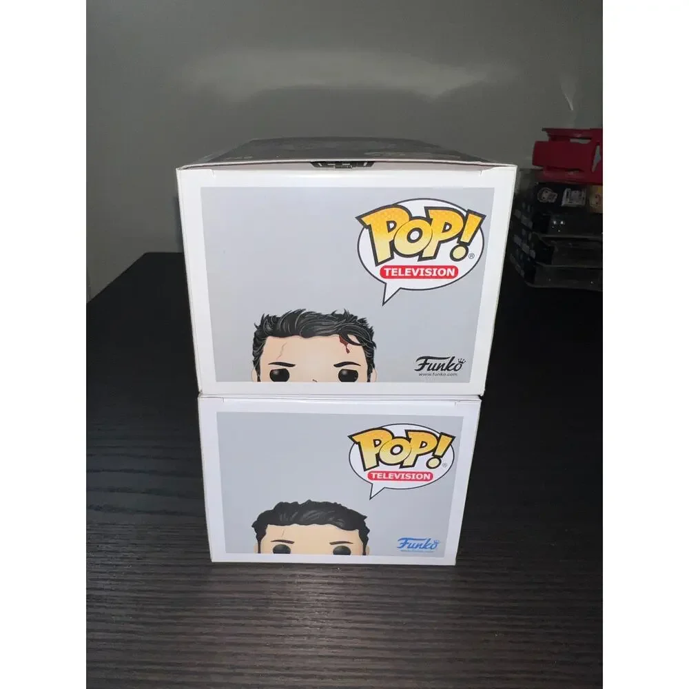 2 VAULTED EXC Billy Butcher The Boys Funko Pops w/ Laser Baby #1504 Bloody #977